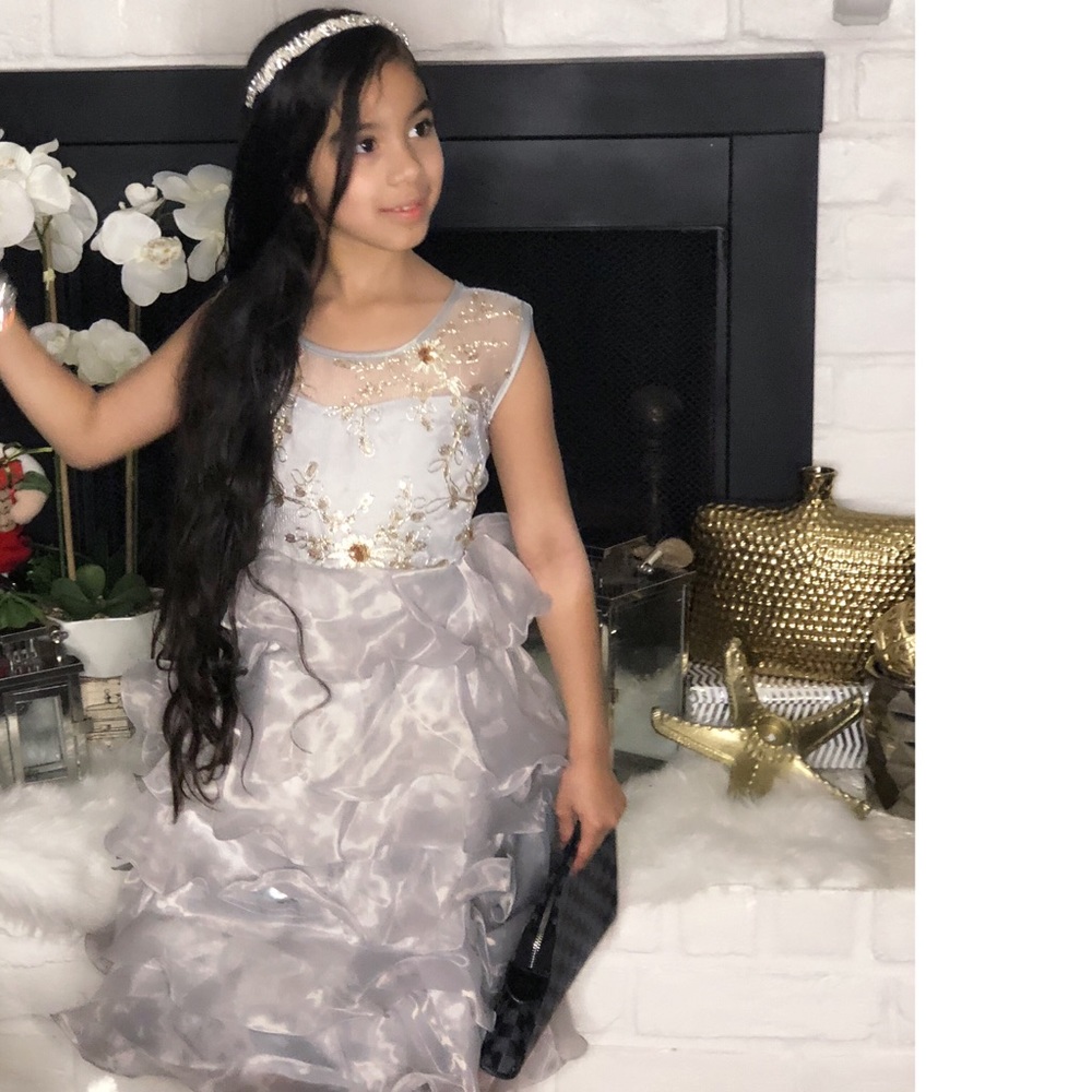 Princess girl ruffle dress - Picture 3 of 7